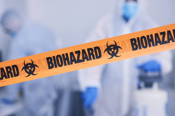 Professional Biohazard technician working in Umatilla, OR